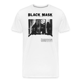 Black Mask Organic T-Shirt - white