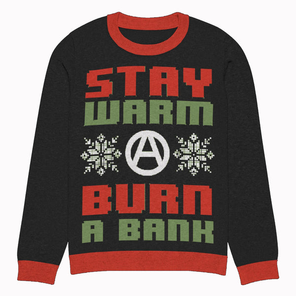 Stay Warm knitted sweater