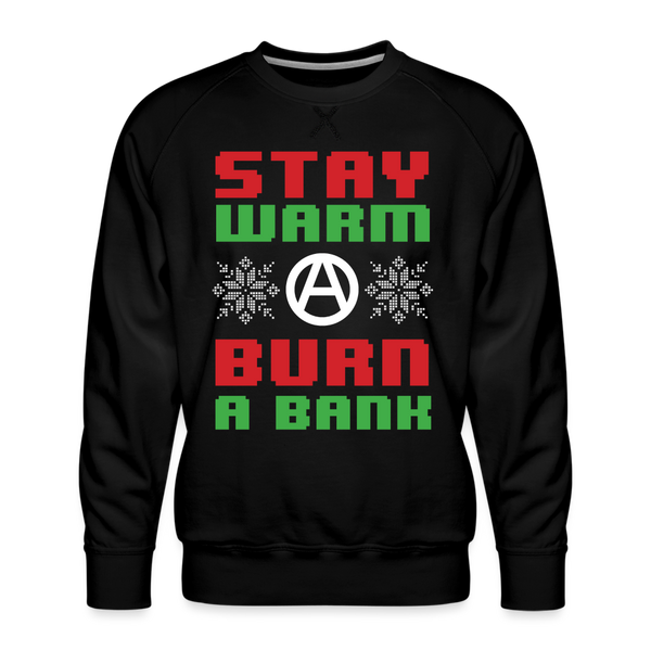 Stay Warm Premium Sweatshirt - black